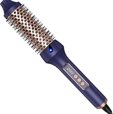 White-Label® Warmteborstel - Krulborstel - Fohnbostel - Blauw