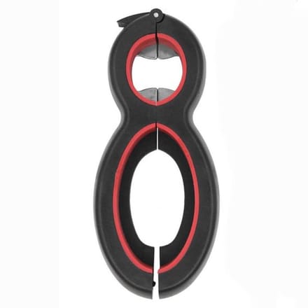 Allecto - Potopener - Multifunctionele flesopener - Handmatig