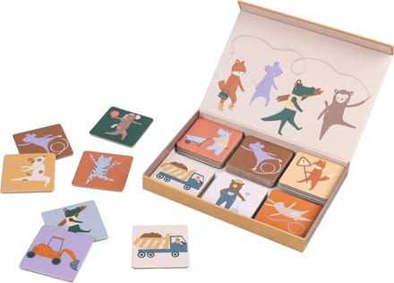 Sebra Builders Teeny Toes Memory Game Spel
