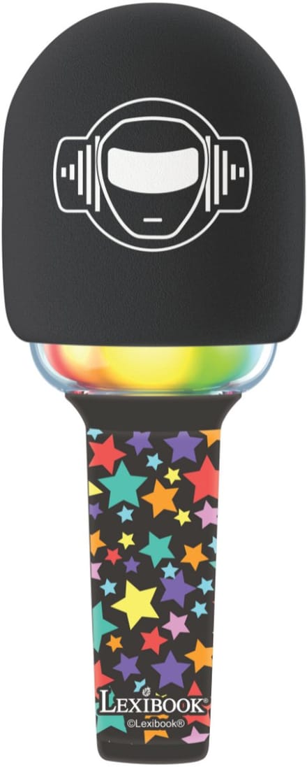 Bluetooth/Draadloze Karaoke Microfoon met geluid- en lichteffecten