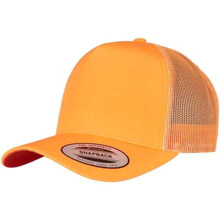 Flexfit - Neon Retro Trucker pet - Oranje