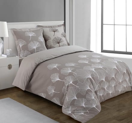 VISION home - Ginko - Dekbedovertrek 240x220cm met 2 bijhorende slopen - 100% katoen