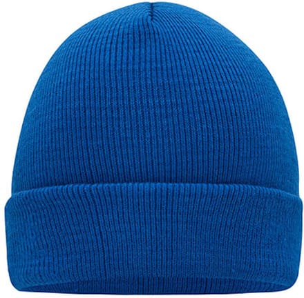 Myrtle Beach 'Knitted Cap' Beanie Kobaltblauw