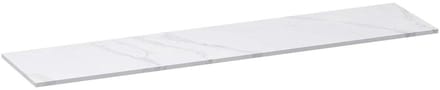 Brauer Mirage Topblad - 200 cm - Marmerlook Calacatta Gold