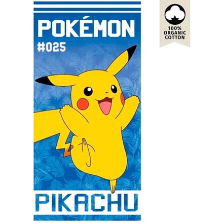 Strandlaken Nintendo Pokemon Pikachu