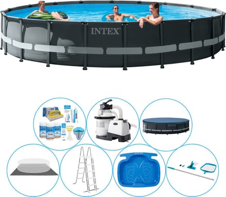 Ultra XTR Frame Rond 610x122 cm - Zwembad Super Set