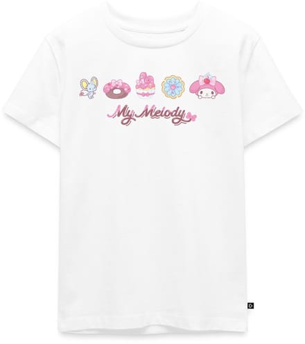 My Melody Met Flat En Gebakjes Premium T Shirt Kinderen