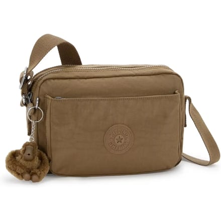 Kipling ABANU M Dames Tas - Smooth Khaki
