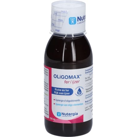 Nutergia Oligomax Ijzer 150 Siroop