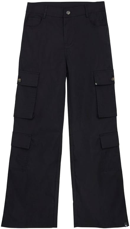 Indian Blue Jeans - Wide Cargo Pants - Black - Maat 128