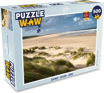 Puzzel Zand - Duin - Zee - Legpuzzel - Puzzel 500 stukjes