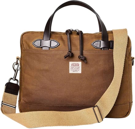 Filson Tin Cloth - Aktetas 15.6 45 cm (dark tan)