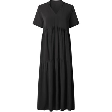 ESMARA Dames midi-jurk (Zwart, M (40/42))