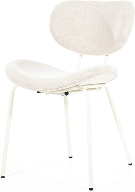Eetkamerstoel Ace | Beige | BY-BOO - eetkamerstoelen set van 2