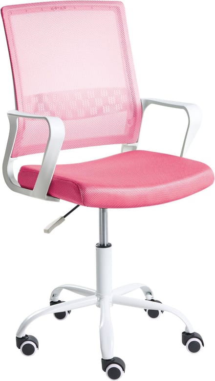 EASE - Bureaustoel - Roze - Mesh