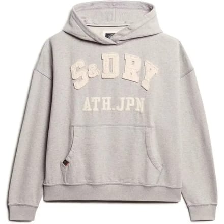 Superdry ATHLETIC APPLIQ OVERSIZE HOOD Dames Trui - Maat XL