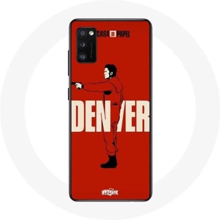 Samsung Galaxy A41 hoesje La Casa De Papel Denver tekening