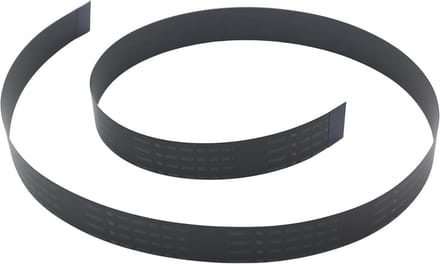 Flex Kabel - Vlakke Kabel - Camera Verbinding - Verwarring-vrij Ontwerp - 60 cm - Zwart