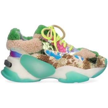 Sneakers Exé Shoes EXÉ G168-8 - Beige Green Fuschia