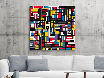 Kunstprint | Wanddecoratie | Forex | 75 × 75 cm