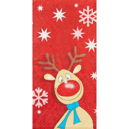 Papieren zakdoeken "Red Nose"