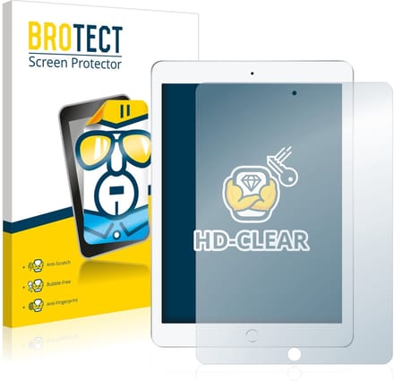 BROTECT - Screenprotector voor Apple iPad Air / Air 2 / Pro (9.7) - Folie Beschermfolie transparant 2 Stuks