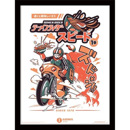 Wanddecoratie Pyramid Ramen Rider