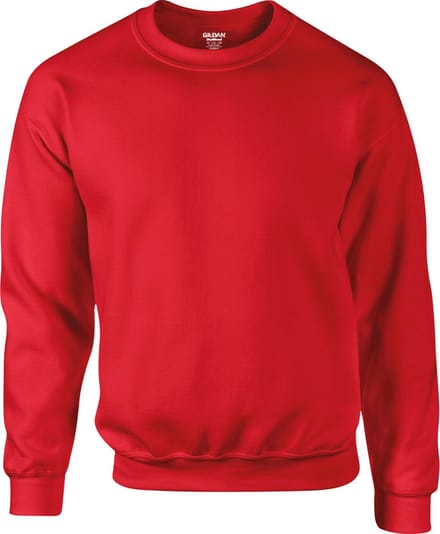 Gildan Dryblend® Adult Crewneck Sweatshirt® GI12000 - Red - S