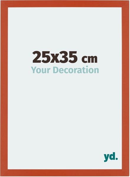 Your Decoration - Fotolijst 25x35 cm - MDF - Oranje - Mura