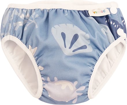 Vimse Blue Whale - Wasbare Zwemluier - S | 6-8 kg - Waterpret - Drukknopen - Certificering