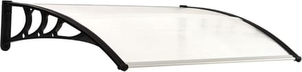 Transparante Luifel voor Deur of Raam - Waterdichte Overkapping 120x80 cm