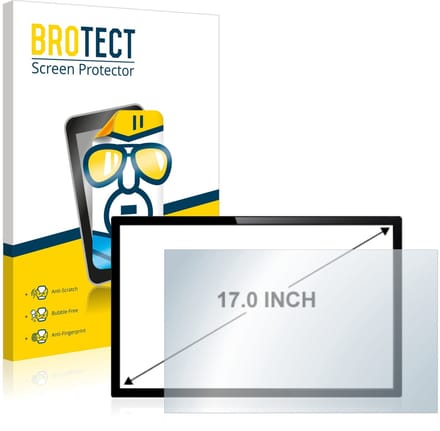 BROTECT - Screenprotector voor Touch-Panel PC's met 17 inch Schermen [341 mm x 273 mm, 4:3] - Folie Beschermfolie transparant -