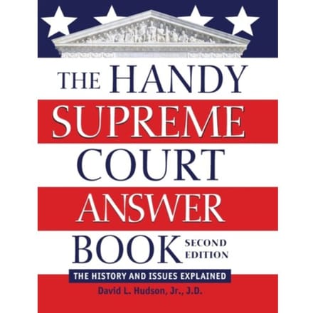 The Handy Supreme Court Answer Book - Handy Answer Books - David L. Hudson