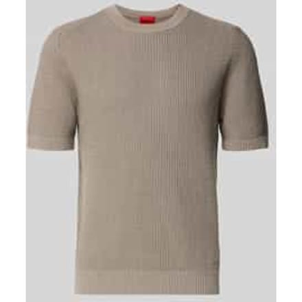 relaxed fit gebreide pullover van pure katoen model 'SAFFON'