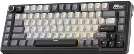 Mechanisch Toetsenbord 75% TKL met Tri-Mode Verbinding en Macrotoetsen