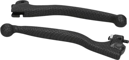 Koppeling / remhevel set Tun’r voor Derbi DRD mat carbon