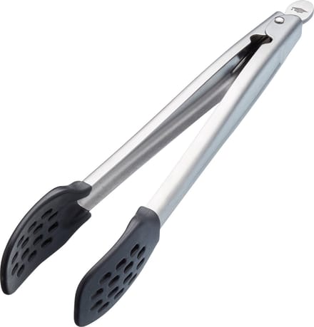 KitchenCraft MasterClass keukentang - Zwart/Zilver 28 cm
