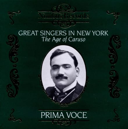Various Artists - Great Singers In New York - The Age Of Caruso (CD)