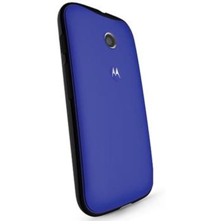 Motorola Grip Shell voor Moto E - Blauw