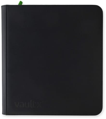 Vault X Zip Binder 12-Pocket - Verzamelmap - 480 Kaarten/Zwart