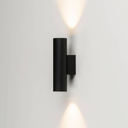 Milan Iluminación Milan Haul LED wandlamp up and down zwart