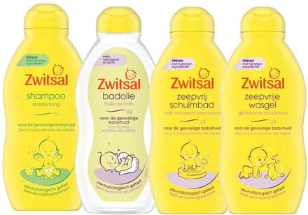 Zwitsal combinatieset: Shampoo Anti-Prik + Rijke badolie + Badschuim