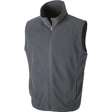 Result Micro fleece gilet R116X - Charcoal - L