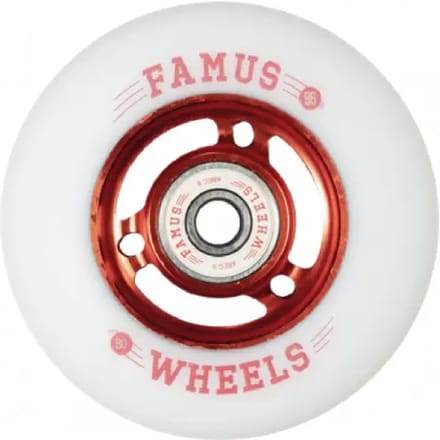 Set van 4 rollerwielen Famus Wheels 88A
