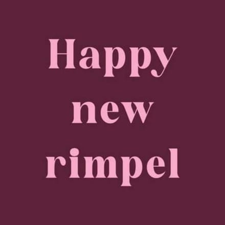 HomeBound by KY | Tegeltje - Happy new rimpel| tegeltje