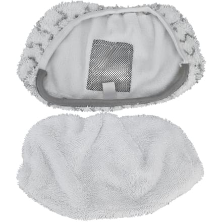 2 Pièces Tampon Mop Microfibre Moyen avec Forte Absorption d'Eau Adapté pour Bissell 1132 1252 gray