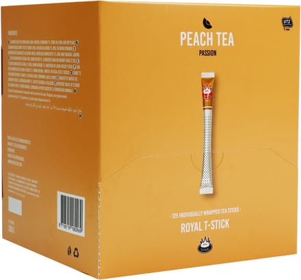 Royal T-stick Perzik (125 st.)