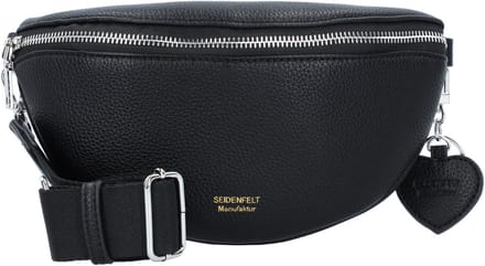 SEIDENFELT MANUFAKTUR Schoudertas Bjuv Beltbag Black Zwart