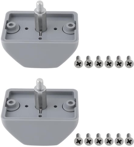 Dailygoody - Plastic Deur Klinken Basis - Inclusief Schroeven