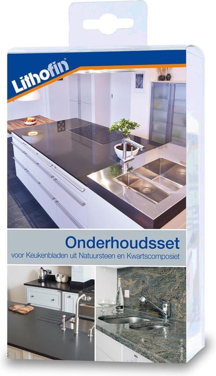 Lithofin MN Onderhoudsset - Vuiloplosser 250ml en Easy-Clean 500ml